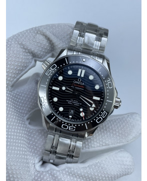 (준비완료/특급배송)NO.2753/VS공장 오메가 씨마스터 다이버 300 스틸 블랙다이얼V4 VS8800 (최신무브업버전)
