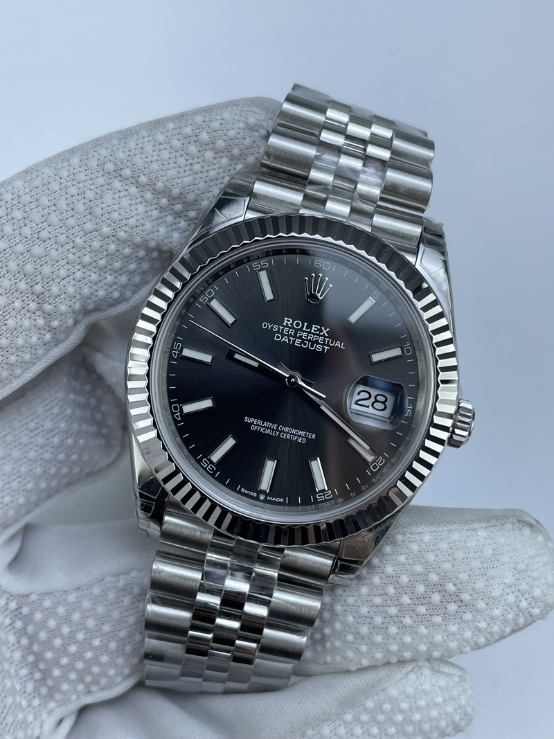 (준비완료/특급배송)NO.2771/VS공장 롤렉스 데이저스트 그레이 41미리 플루티드 쥬빌레