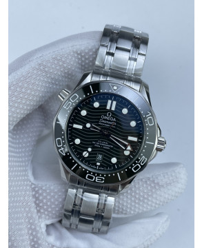 (준비완료/특급배송)NO.2783/VS공장 오메가 씨마스터 다이버 300M 스틸 그린다이얼 브레이슬릿V4 VS8800 (최신무브업버전)