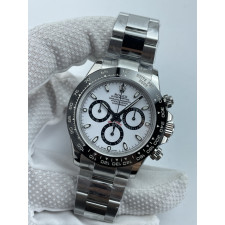 (준비완료/특급배송)NO.3484/초특급 갓성비 데이토나 스틸 세라믹베젤 화이트